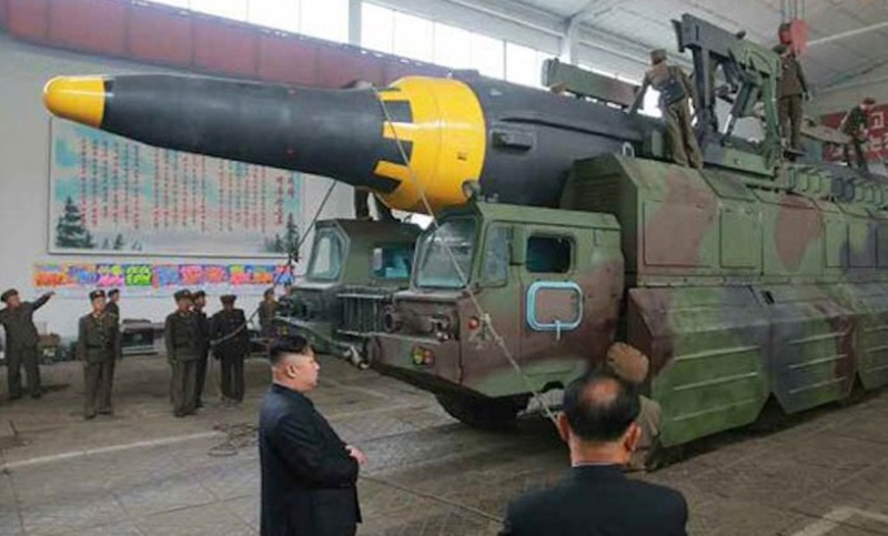Corea del Norte lanzó por primera vez un misil intercontinental nuclear
