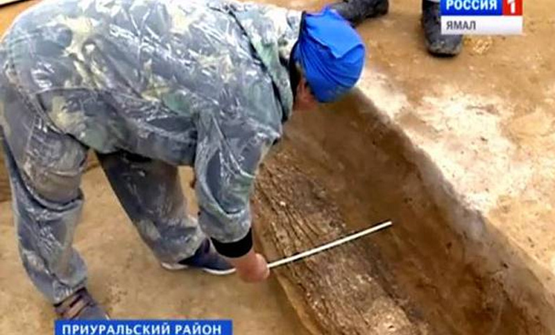 Arqueólogos desenterraron dos momias en el permafrost siberiano