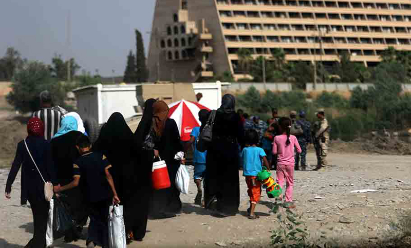 Más de un millón de personas huyeron de Mosul