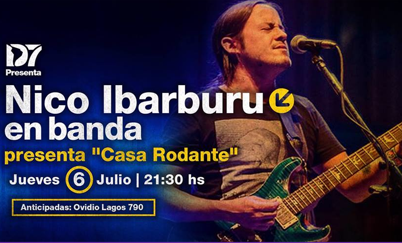 «Casa rodante», lo nuevo del guitarrista Nico Ibarburu
