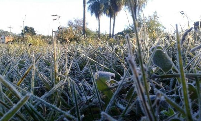 Paraguay registra temperaturas bajo cero