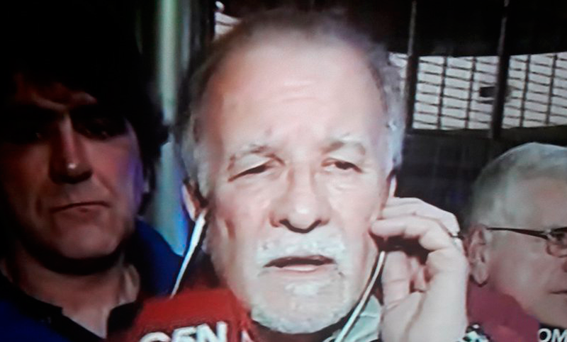 Plaini denunció “persecución política y jurídica” por haberse expresado a favor de Cristina