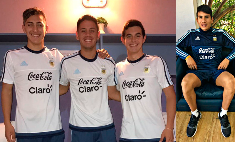Se entrenó la selección argentina sub 20, con tres canallas y un leproso