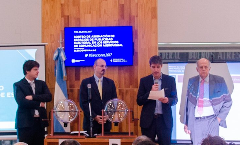 El Gobierno sorteó más de 58 mil horas de publicidad para las Paso