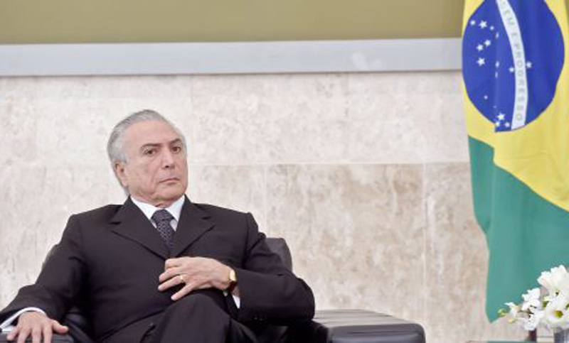 Temer presentó su defensa ante la Cámara de Diputados