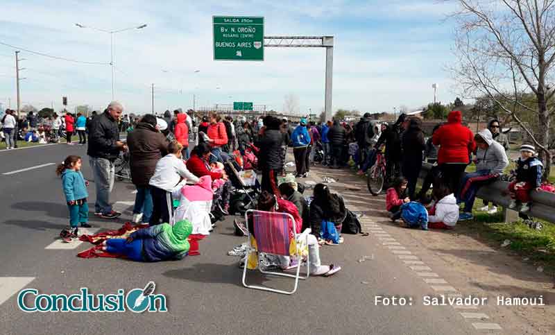 La CCC realiza cortes de tránsito contra del «ajuste» y por la «emergencia social»