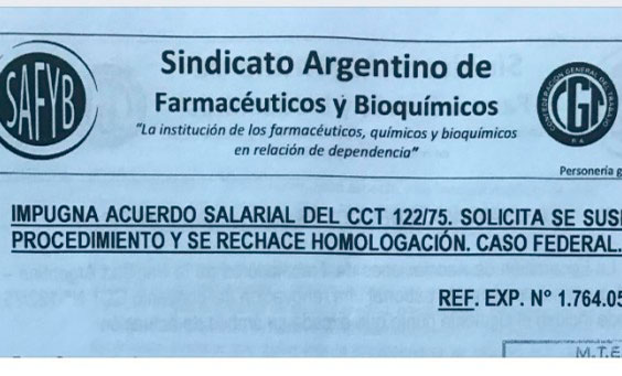 Farmacéuticos busca frenar los acuerdos de Sanidad firmados por Héctor Daer