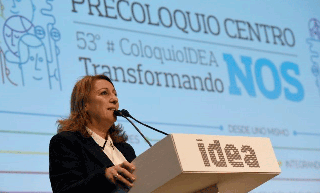 Coloquio de Idea: Fein puso énfasis en la equidad social