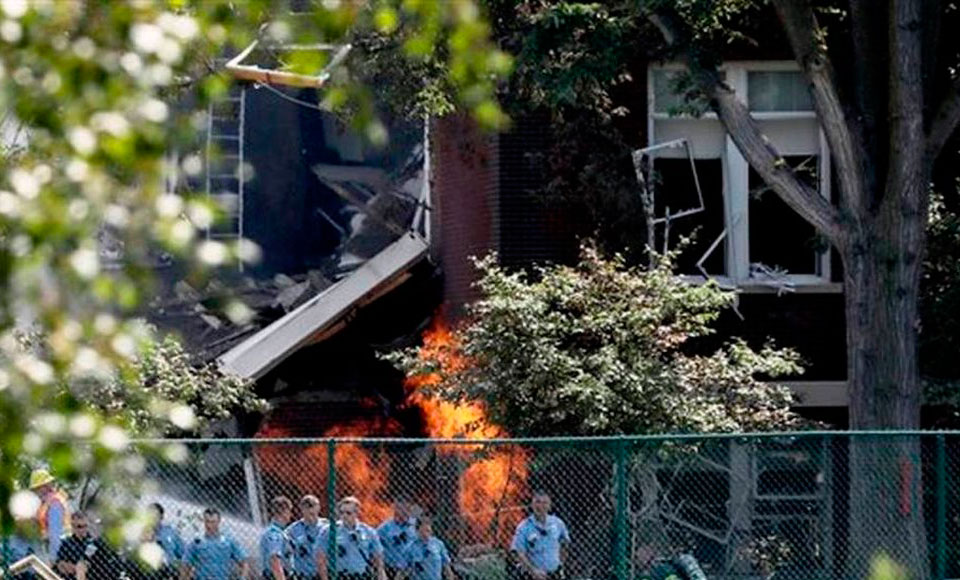 Dos muertos por una explosión de gas en una escuela de Estados Unidos