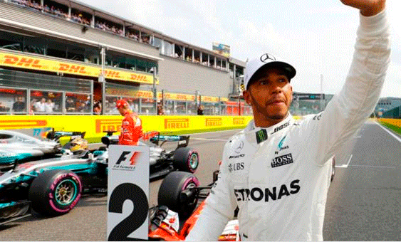 Fórmula 1: Hamilton conquistó el Gran Premio de Bélgica