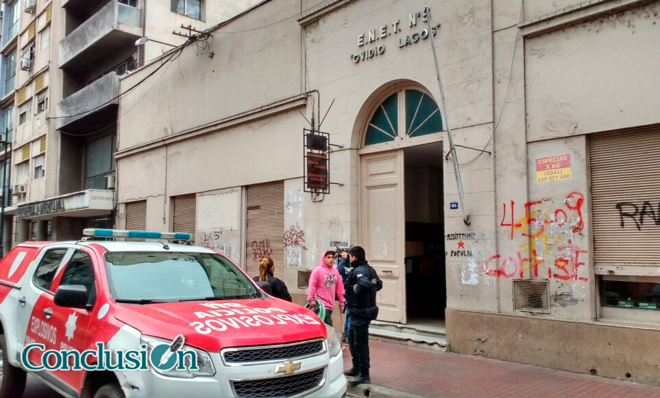 Historia repetida: nueva amenaza de bomba obligó a evacuar la Técnica 5