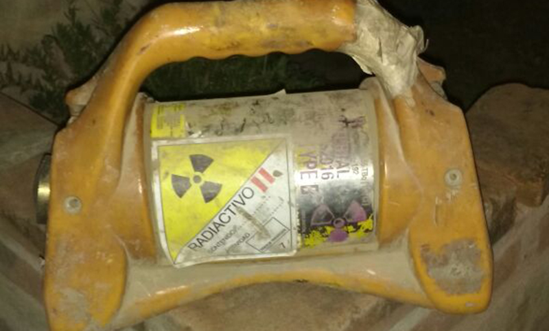 Alertan sobre la pérdida de un aparato con material radiactivo en la ruta 11