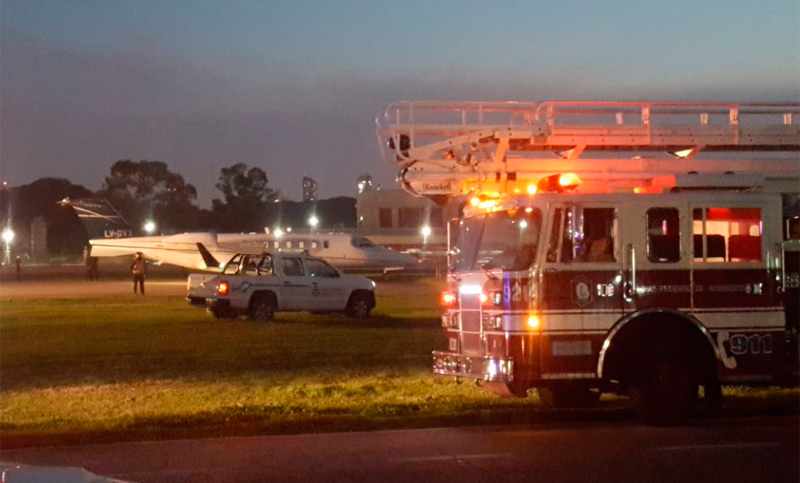 Vuelos suspendidos en Aeroparque por el despiste de avión privado: no hay heridos