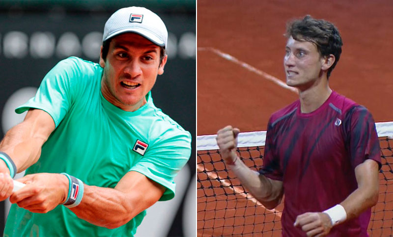 Los rosarinos Bagnis y Olivo buscan los cuartos de Chile