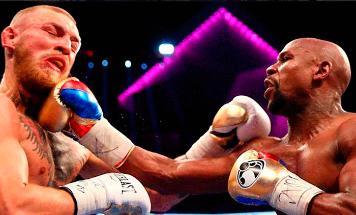 Mayweather derrotó por nocaut técnico a McGregor en su última pelea