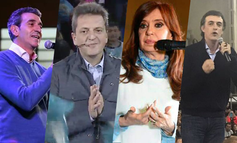 Los precandidatos en Buenos Aires cerraron sus campañas con acusaciones cruzadas