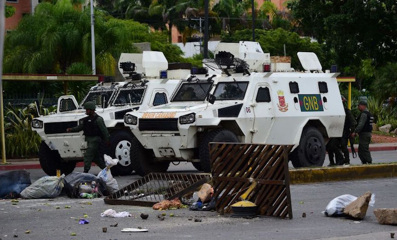 Ataque a un cuartel del ejército de Venezuela dejó dos muertos y un herido