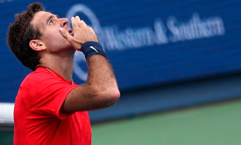 Del Potro va en busca de los cuartos de final en Cincinnati