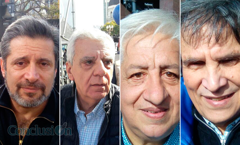 Dirigentes gremiales expresaron su punto de vista luego del acto de la CGT