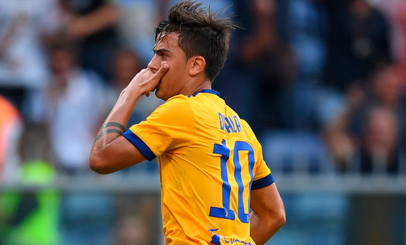 Dybala, imparable: el cordobés marcó un triplete para la Juve