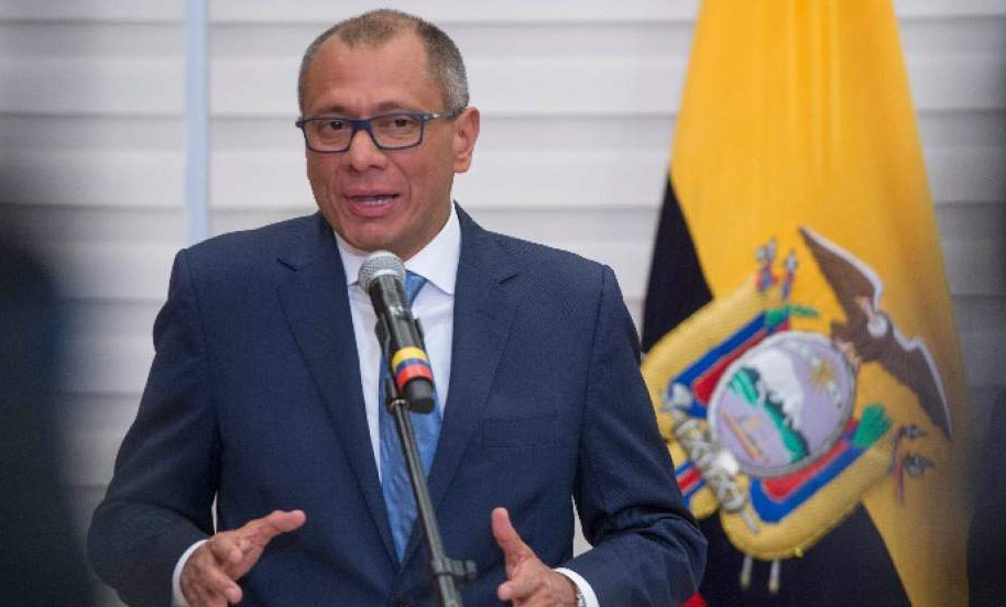 Odebrecht: la Corte ecuatoriana pidió al Parlamento vincular al vicepresidente en el caso