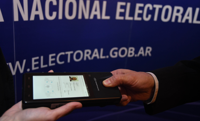 Presentaron el software biométrico que se utilizará en las Paso de seis provincias
