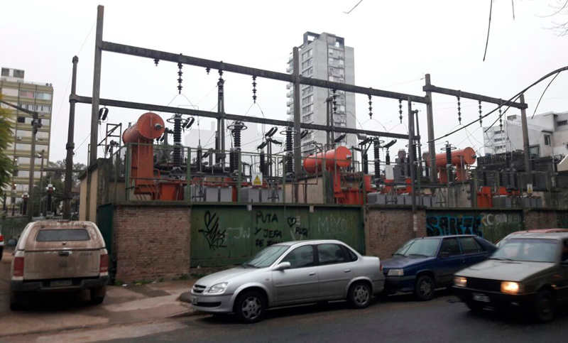 Un problema en cable de alta tensión dejó sin luz al 80% de la ciudad