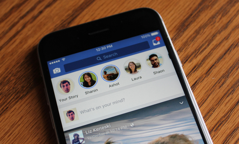 Facebook prueba la función Stories en su versión web