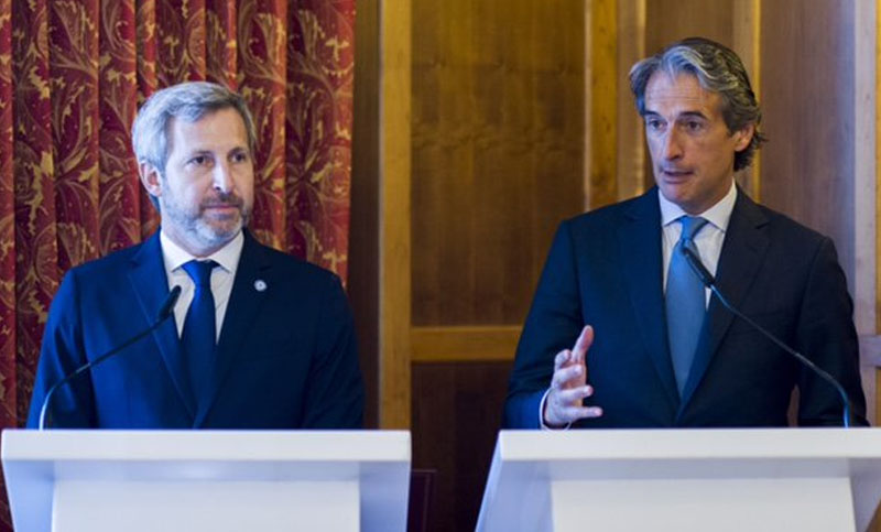 Frigerio firmó en España un acuerdo para fomentar inversiones