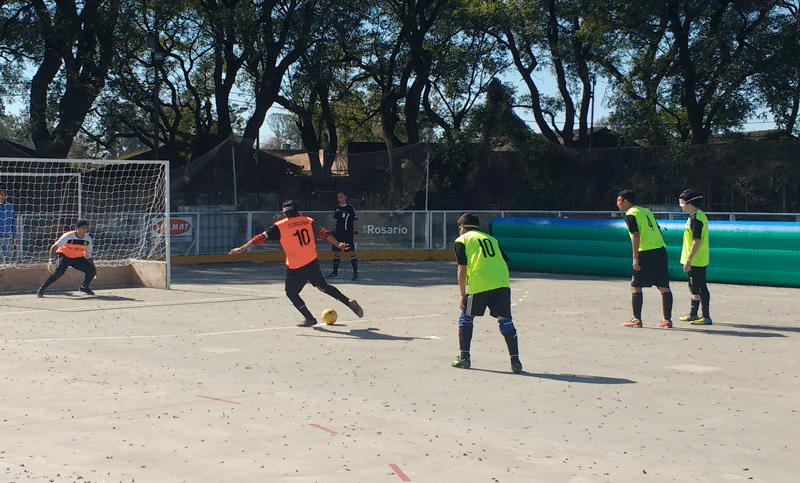 Se disputó una nueva jornada del Nacional de fútbol sala para ciegos