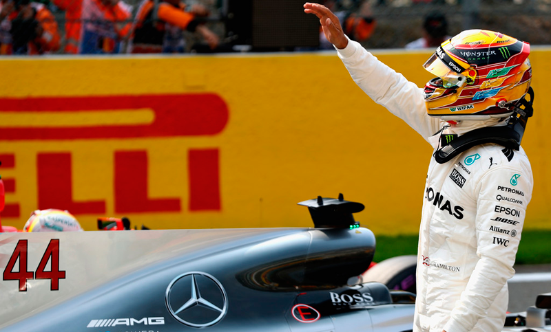 Hamilton logra la pole en Bélgica e iguala el récord de Schumacher (68)