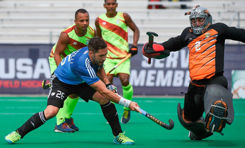 Los Leones golearon a Venezuela y avanzaron a semifinales