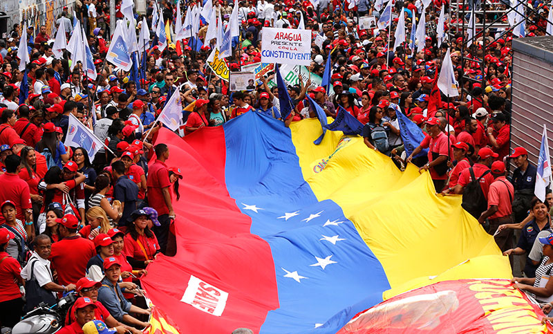 El gobierno de Venezuela llamó a una «gran marcha antiimperialista» en repudio a la amenaza de Trump