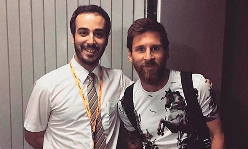 Messi llegó al país y quedó a la espera del entrenamiento