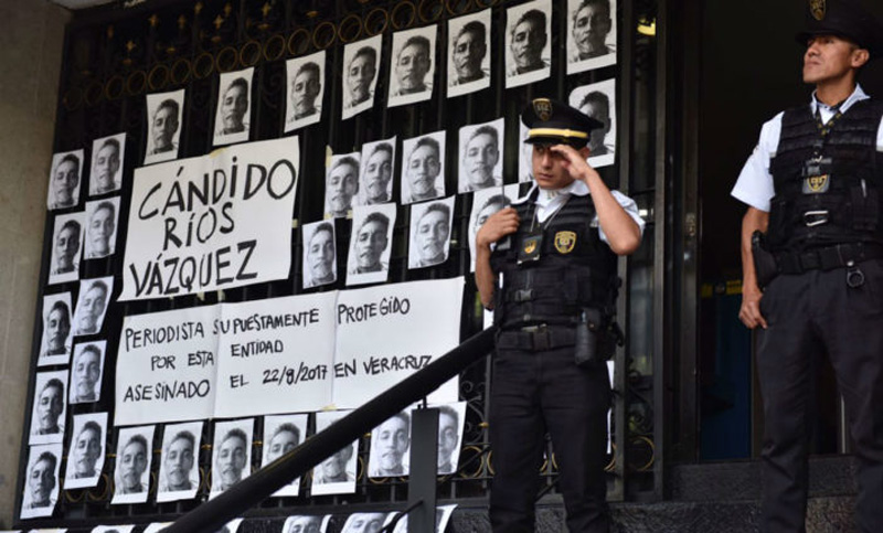 México: periodistas se manifestaron para exigir protección