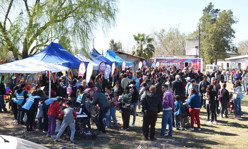 El Municipio instaló un centro de salud en el barrio Los Pumitas