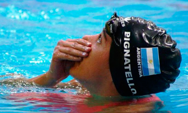 Pignatiello se consagró campeona en el mundial junior de natación