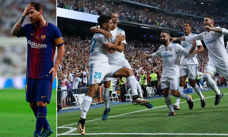 Real Madrid opacó al Barcelona de Messi y ganó la Supercopa
