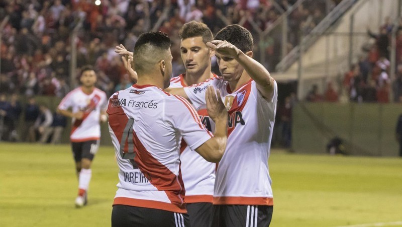 River cumplió, goleó a Atlas y avanzó en la Copa Argentina