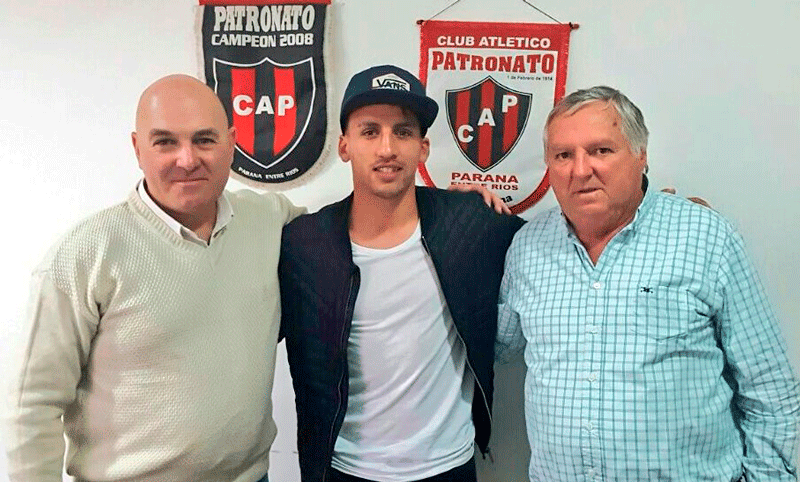 El ex delantero canalla Rodrigo Migone firmó en Patronato