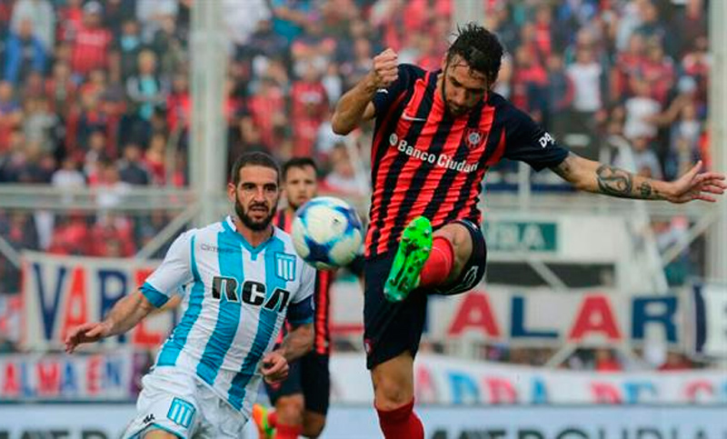 San Lorenzo y Racing empataron en el primer clásico de la Superliga
