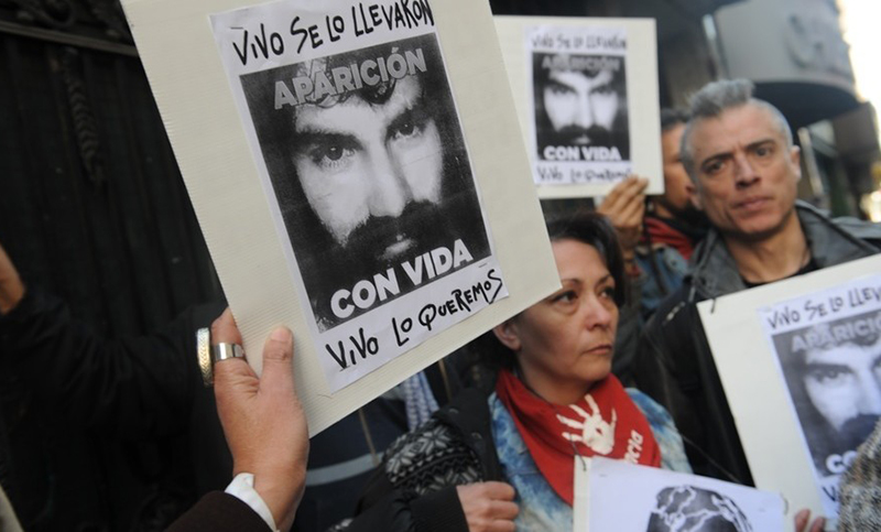 Marchas en todo el país para reclamar la aparición con vida de Santiago Maldonado