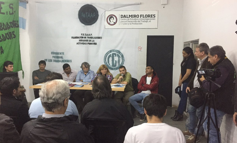 Se conformó la Federación de Trabajadores Agrarios de la Actividad Primaria