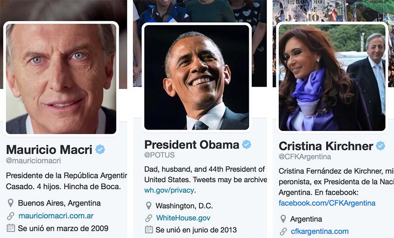 Facebook y Twitter, las redes favoritas en la campaña para las PASO