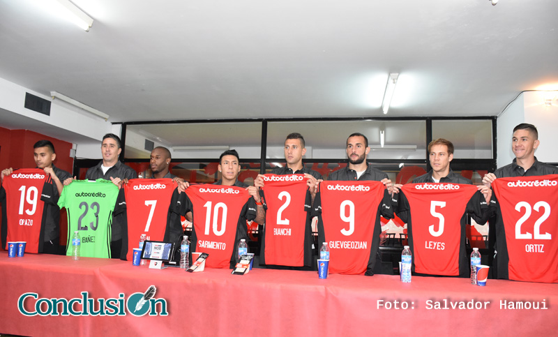 Caras nuevas en el Parque: Newell’s presentó oficialmente a sus ocho refuerzos