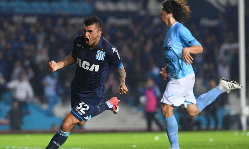 Racing apabulló a Temperley con una lluvia de goles
