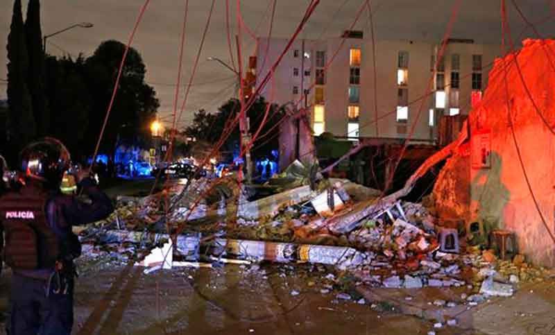 Las impresionantes fotos del mayor sismo de los últimos 100 años en México