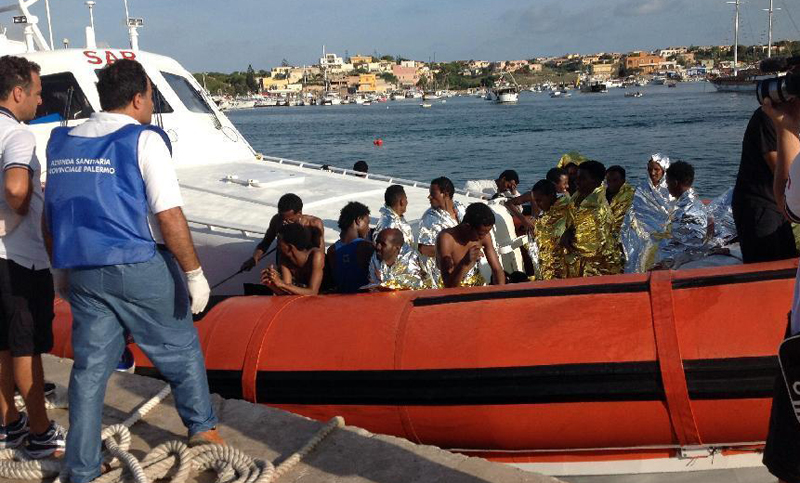 Se redujeron un 18% los desembarcos de migrantes en Italia desde 2016
