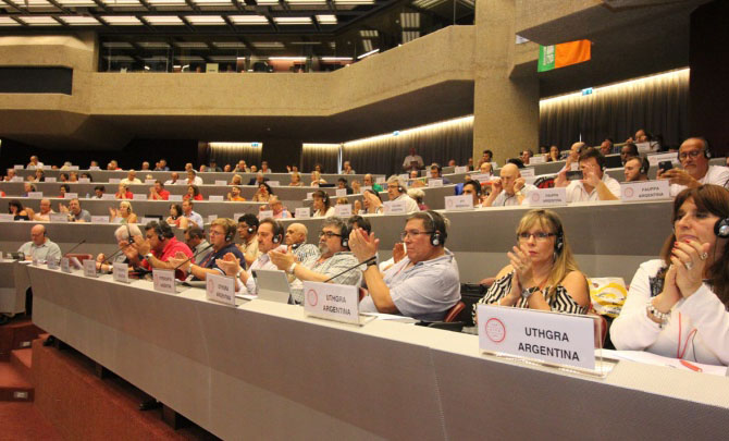 Congreso Mundial de la UITA: gremios de 90 países pidieron por Maldonado