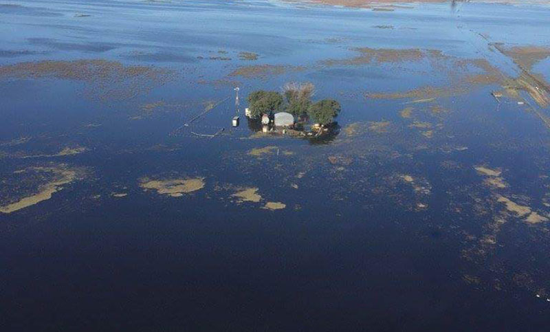 Los estragos climáticos en la región pampeana, pero los flashes apuntan al norte